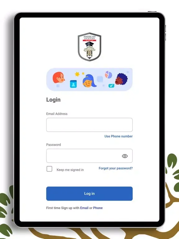 American Lycetuff Student iPad  سکرین شاٹس